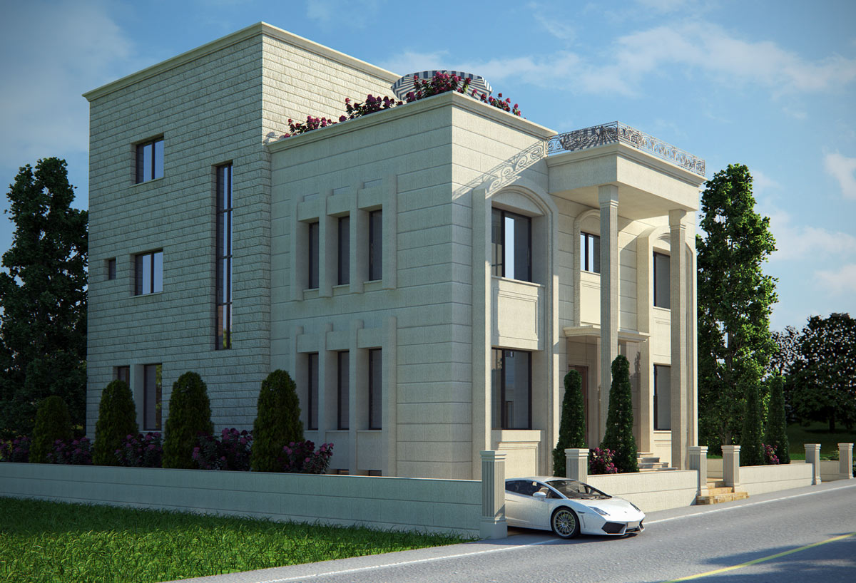 Ibrahem Zaqout villa.